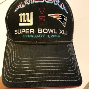 Giants VS Patriots Super Bowl Cap